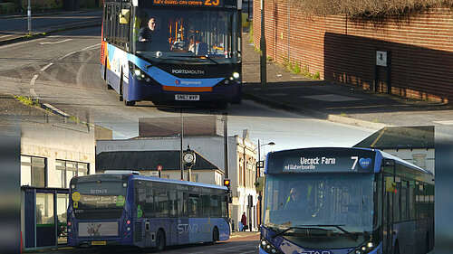 Local buses in the Borough